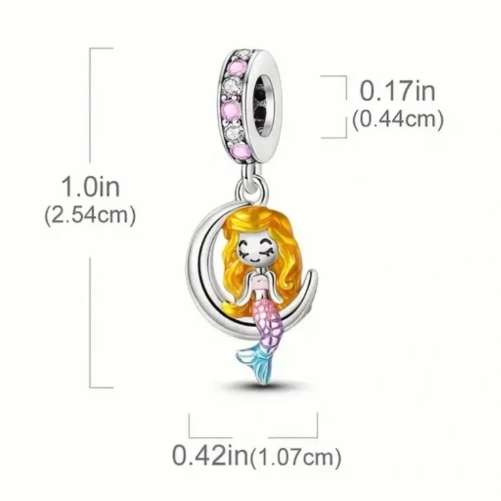 🧜‍♀️ Mermaid Bracelet Charm, NWT